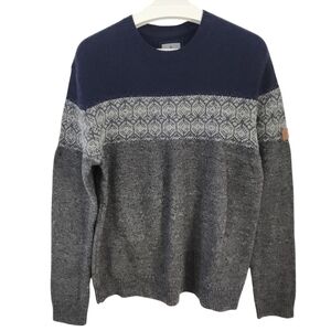 Royal Robbins Wool Blend Nordic Sweater L Gray